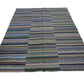 Boho Striped Kilim rug, Area Bohemian rug, Vintage kilim, Eclectic rug, 6x8 Kilim rug, Bedroom rug, Nursery Rug, Kid room rug, 103