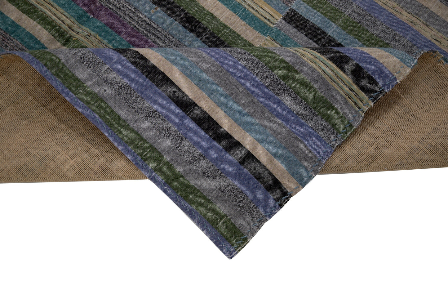 Boho Striped Kilim rug, Area Bohemian rug, Vintage kilim, Eclectic rug, 6x8 Kilim rug, Bedroom rug, Nursery Rug, Kid room rug, 103