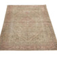 Muted Anatolia Oushak Rug, Small Vintage Carpet Rug, Handmade Wool Turkish rug 3x4, Bedroom rug, Turkish Carpet, Pastel Turkish Rug, 9044