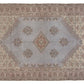 Soft Blue Oushak Rug, Turkish Oushak Rug, Vintage Rug, Area rug 7x10, Handmade rug, Anatolia rug, Wool Rug, Living room rug, Carpet rug,9011