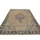 Turkish Oushak Vintage Rug, Area Rug 7x11, Handmade rug, Carpet rug, Wool Large Rug, Neutral rug, One of a kind, Living room rug, 9009