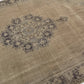 Turkish Oushak Vintage Rug, Area Rug 7x11, Handmade rug, Carpet rug, Wool Large Rug, Neutral rug, One of a kind, Living room rug, 9009