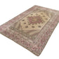 Turkish Rug Neutral 7x11, Vintage Oushak Rug, Large Area Rug, Handmade Wool Carpet rug, Anatolia Faded Rug, One of a kind rug, Home Rug,8961