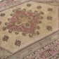 Turkish Rug Neutral 7x11, Vintage Oushak Rug, Large Area Rug, Handmade Wool Carpet rug, Anatolia Faded Rug, One of a kind rug, Home Rug,8961