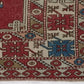 Orient Oushak Rug, Small Area Rug, 5x6 Rug, Vintage Turkish Oushak Rug, Anatolia Carpet rug, Handmade Wool Rug Made in Turkey 1970's , 8954