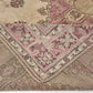 Turkish Rug Neutral 7x11, Vintage Oushak Rug, Large Area Rug, Handmade Wool Carpet rug, Anatolia Faded Rug, One of a kind rug, Home Rug,8961