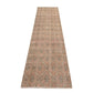 Boho Runner Rug, Orange Rug Runner, 3x11 Rug Runner, Turkish Oushak Vintage Runner Rug, Carpet Runner, Handmade Anatolia Runner Rug, 8946