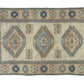 Turkish Oushak Rug, Vintage Turkish Rug, Small Area Rug, Handmade Carpet rug, Bedroom rug, Geometric Wool Rug Made in Turkey, 8928