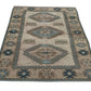 Turkish Oushak Rug, Vintage Turkish Rug, Small Area Rug, Handmade Carpet rug, Bedroom rug, Geometric Wool Rug Made in Turkey, 8928