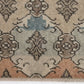 Bohemian Art Deco Oushak Rug, Checked Vintage Carpet Rug, 4x8 Rug, TURKİSH RUG, Handmade Area Rug, Entryway rug, Turkey rug, 8871