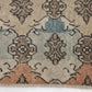 Bohemian Art Deco Oushak Rug, Checked Vintage Carpet Rug, 4x8 Rug, TURKİSH RUG, Handmade Area Rug, Entryway rug, Turkey rug, 8871