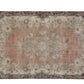 Area Rug 7x10, Turkish Vintage Rug, Oushak Carpet Rug, Neutral Handmade Rug, Living room rug, Turkey rug, Mid-Century Old Vintage Rug, 8811