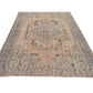 Faded Rug, Area Rug, Turkish Rug, Oushak Rug, Vintage Rug, Handmade rug, 6x10 Rug, Muted rug, Pastel Rug, Living room rug, Anatolia rug,8819