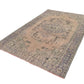 Faded Rug, Area Rug, Turkish Rug, Oushak Rug, Vintage Rug, Handmade rug, 6x10 Rug, Muted rug, Pastel Rug, Living room rug, Anatolia rug,8819