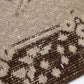 Turkish Vintage Carpet Rug, Handmade Oushak Rug, Beige Brown Area 4x7 Rug, Bedroom rug, Ethnic Rug, Unique Anatolia rug, Turkey rug,8806
