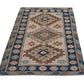 Scandinavian Oushak Rug, Turkish Rug, Vintage Rug, Bedroom Handmade Rug, Carpet rug, Unique Rug, Geometric Oushak Rug, Small Rug 3x5, 8776