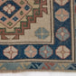 Scandinavian Oushak Rug, Turkish Rug, Vintage Rug, Bedroom Handmade Rug, Carpet rug, Unique Rug, Geometric Oushak Rug, Small Rug 3x5, 8776