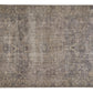 Distressed Turkish Oushak Rug, Vintage Handmade Carpet Rug, Area Purple Worn rug, 7x10 Turkish rug, Scandinavian, Living room rug, 8896