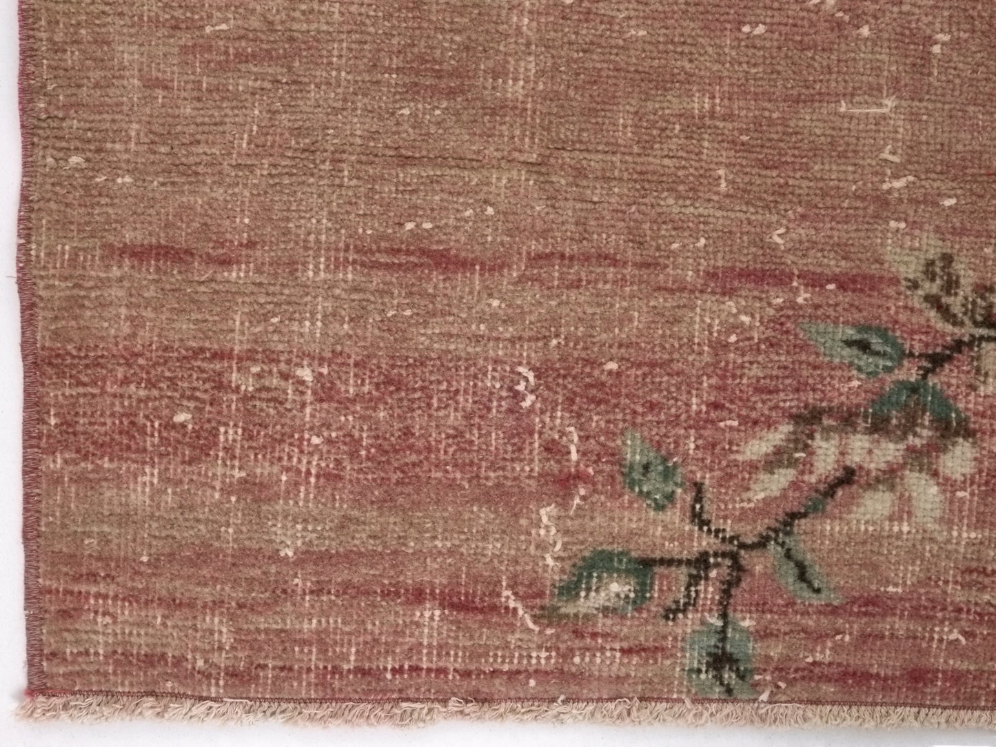 3x5 Pink Small Turkish Carpet Rug, Handmade Vintage Turkish Rug, Pink Oushak Rug, Floral rug, Kid room rug, Carpet rug, Nursery rug, 8774
