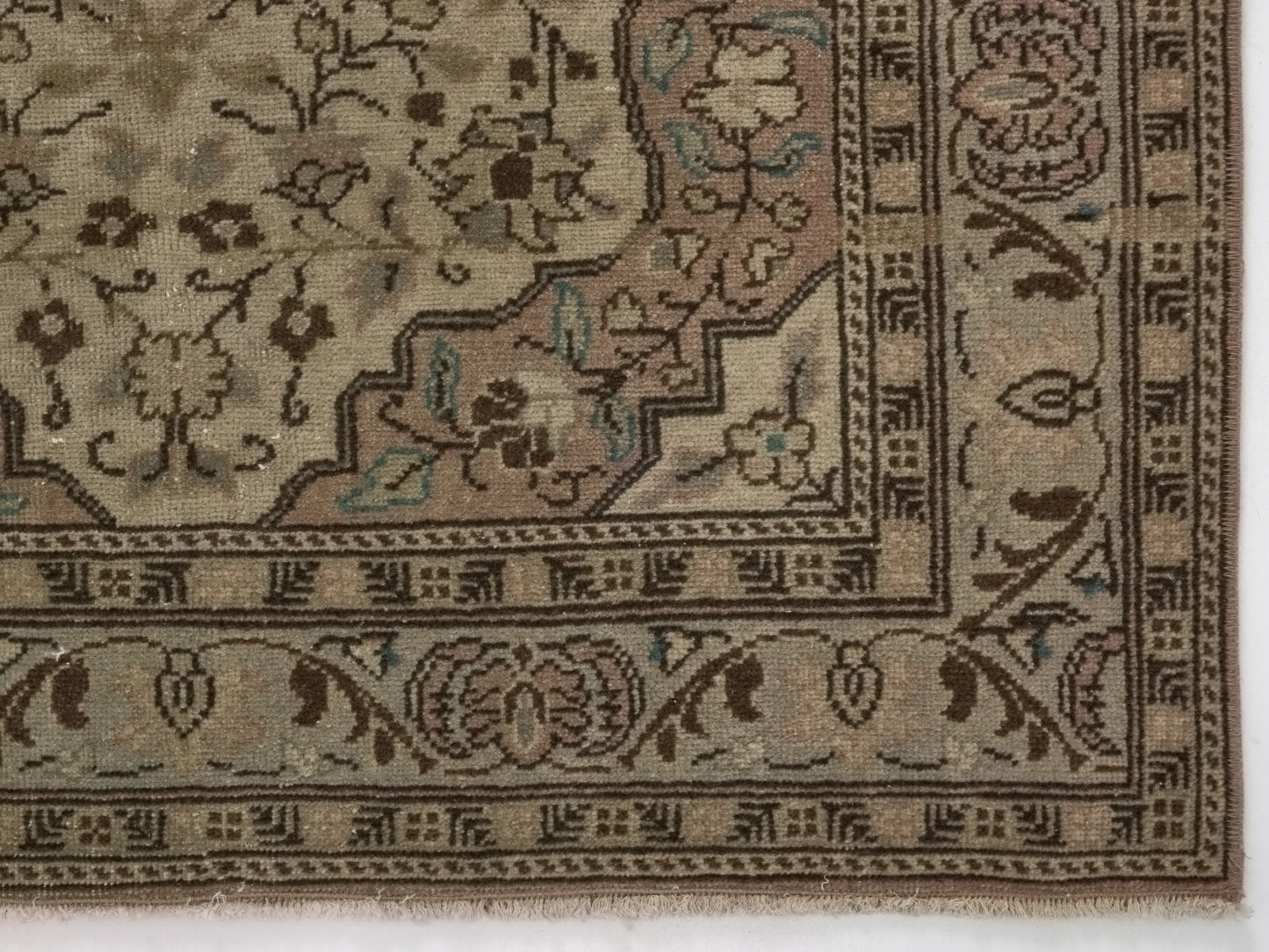 Turkish rug Antique, Oushak Rug, Vintage Old Rug, Area rug, Small Carpet rug, 3x6 Small rug, Handmade rug, Entryway rug, Anatolia rug,8769