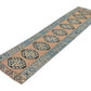 Vintage Hallway Runner, Oushak Turkish Runner Rug, Carpet Runner, Rug Runner 2x9, Kitchen Runner Rug, Bedroom rug, Entryway Rug, 8764