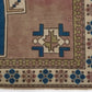 5x8 Turkish Oushak Vintage Rug, Handmade Area Carpet rug, Bedroom rug, Bohemian rug, Floor rug, Living room rug, Anatolia rug, 8762