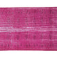 5x7 Rug, Turkish Area Overdyed Rug, Pink Rug, Vintage Rug Pink, Carpet rug, Coastal Rug, Bedroom rug, Kid room rug,3698