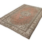 Turkish Rug, Oushak Rug, Vintage Carpet, Floral rug, Oriental rug, Ottoman rug, Vintage rug 7x10, Turkish Carpet, Handmade rug, Boho, 10231