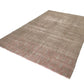 Distressed Turkish Rug, Oushak Rug Neutral, Handmade Rug, Vintage Carpet Rug, Area Rug, 7x10 Rug, Antique Turkish rug, Wool rug, 8817