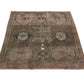 Small Oushak Rug, Vintage Rug, Turkish Rug, 3x3 Rug, Door mat rug, Bath mat rug, Handmade Small Carpet rug, Entrway rug, 8735