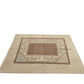 Square Handmade Turkish Rug Beige Vintage Area Rug 6x6 Unique Rare Find Oushak Carpet Rug Rug for Bedroom Made in Turkey 8717