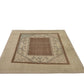 Square Handmade Turkish Rug Beige Vintage Area Rug 6x6 Unique Rare Find Oushak Carpet Rug Rug for Bedroom Made in Turkey 8717