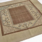 Square Handmade Turkish Rug Beige Vintage Area Rug 6x6 Unique Rare Find Oushak Carpet Rug Rug for Bedroom Made in Turkey 8717