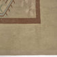 Square Handmade Turkish Rug Beige Vintage Area Rug 6x6 Unique Rare Find Oushak Carpet Rug Rug for Bedroom Made in Turkey 8717