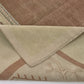 Square Handmade Turkish Rug Beige Vintage Area Rug 6x6 Unique Rare Find Oushak Carpet Rug Rug for Bedroom Made in Turkey 8717