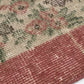 Boho Oushak Rug , Anatolian Handmade Rug , Turkish Old Rug , 4x7 Rug , Antique Area rug,Faded Carpet Rug , Traditional Rug ,Vintage Rug,8700