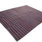 6x9 Vintage Turkish Kilim rug,6.4x8'9 ft,Striped rug,Pale rug,Unique rug,Farmhouse rug,Neutral rug,Area rug 6x9,Living room rug,9699