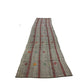 Vintage Turkish Kilim Runner rug,3x17 Gray Handmade Goat hair 1970's Kilim rug, Hallway Rug Runner, Kitchen rug, 3683