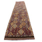 Faded Runner Rug, 3x15 Rug Runner ,Geometric Rug, Coastal Decor, Turkish Rug Runner ,Hallway Narrow Rug ,Turkish Runner,6211