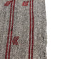 Vintage Turkish Kilim Runner rug,3x17 Gray Handmade Goat hair 1970's Kilim rug, Hallway Rug Runner, Kitchen rug, 3683