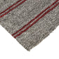 Vintage Turkish Kilim Runner rug,3x17 Gray Handmade Goat hair 1970's Kilim rug, Hallway Rug Runner, Kitchen rug, 3683