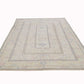 Rug 7x10, Floral Vintage Rug, Beige Oushak Rug, 1970's Turkish Rug, Unique Rug, Anatolia rug, Carpet rug, Bedroom rug, Bohemian rug, 7124