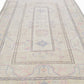 Rug 7x10, Floral Vintage Rug, Beige Oushak Rug, 1970's Turkish Rug, Unique Rug, Anatolia rug, Carpet rug, Bedroom rug, Bohemian rug, 7124