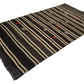 Kilim Rug Striped,Turkish Kilim Unique,Modern Vintage Kilim,Living Room Rug,One of a kind Rug,Minimalist Rug,Kilim Rug 5x10,5998