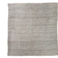 Plain Gray Square Kilim Rug, Gray Goat Hair Kilim Rug, Vintage Turkish Kilim Rug,  4739