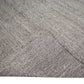 Plain Gray Square Kilim Rug, Gray Goat Hair Kilim Rug, Vintage Turkish Kilim Rug,  4739