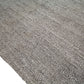 Plain Gray Square Kilim Rug, Gray Goat Hair Kilim Rug, Vintage Turkish Kilim Rug,  4739