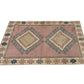 Small Pink Oushak Rug, Handmade Turkish Rug, Small Carpet Rug, Vintage Oushak Rug, Bedroom Oushak Rug, Nursery rug, 3x4 Rug, 9050