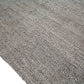Plain Gray Square Kilim Rug, Gray Goat Hair Kilim Rug, Vintage Turkish Kilim Rug,  4739