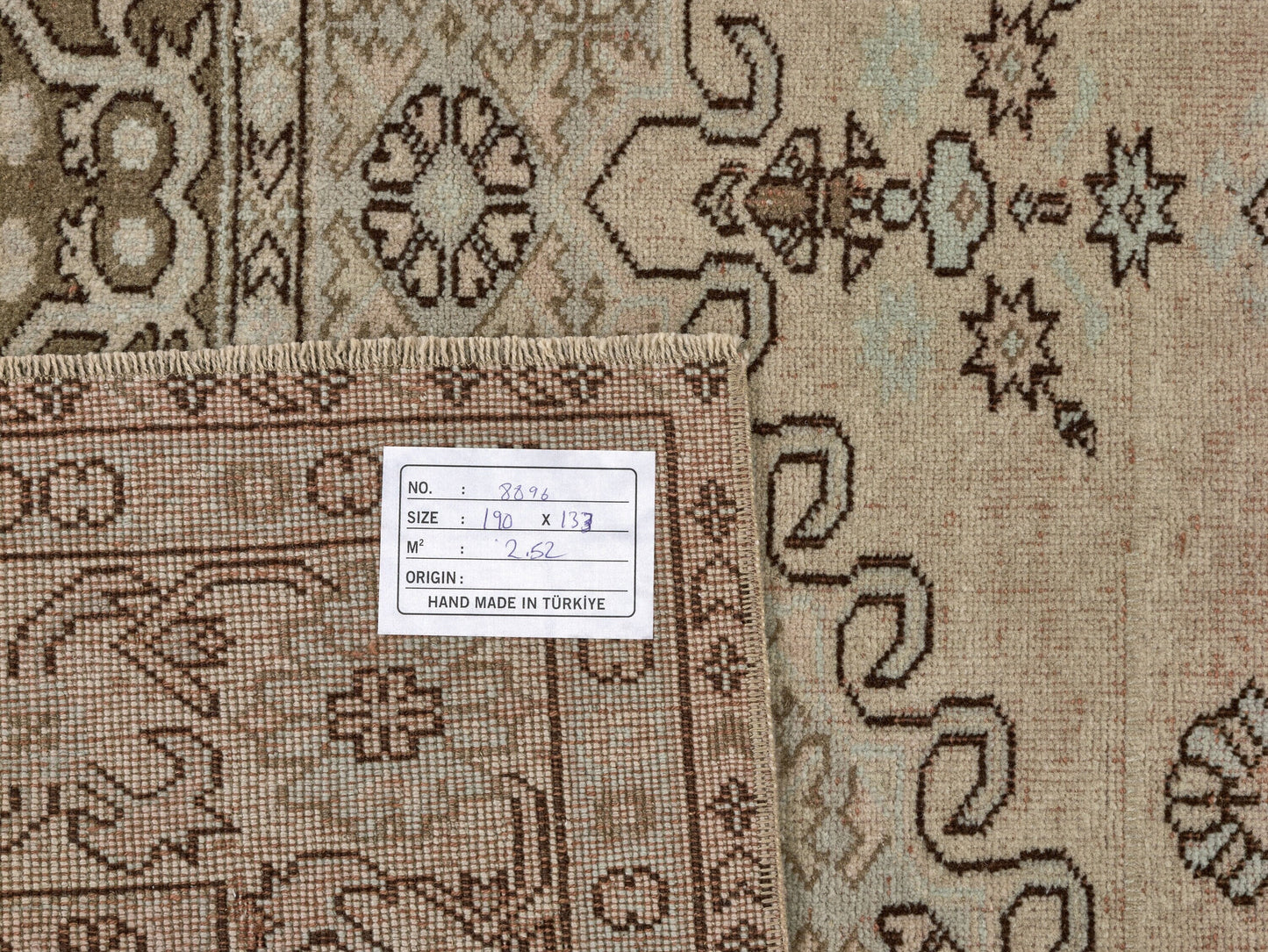 Muted Turkish Rug, Oushak Rug Neutral, Vintage Rug, Carpet rug, Area rug, 4x6 Handmade rug, Anatolia rug, Antique Oushak Rug,Office rug,8896